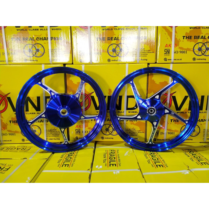 Velg Racing VND AK 55 enkei Palang 5 Matic Honda Vario 110 125/150cc Beat Scoopy Yamaha Mio J smile 