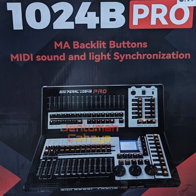 Mixer Dmx Lighting Controller Mini Pearl 1024B PRO free Hardcase