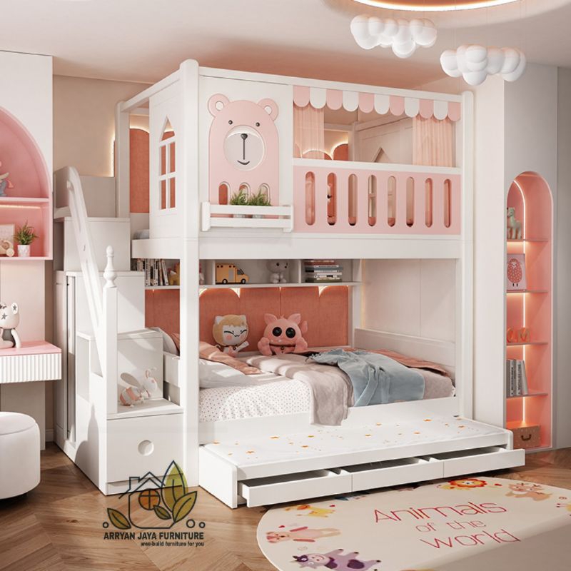tempat tidur tingkat / kasur tingkat