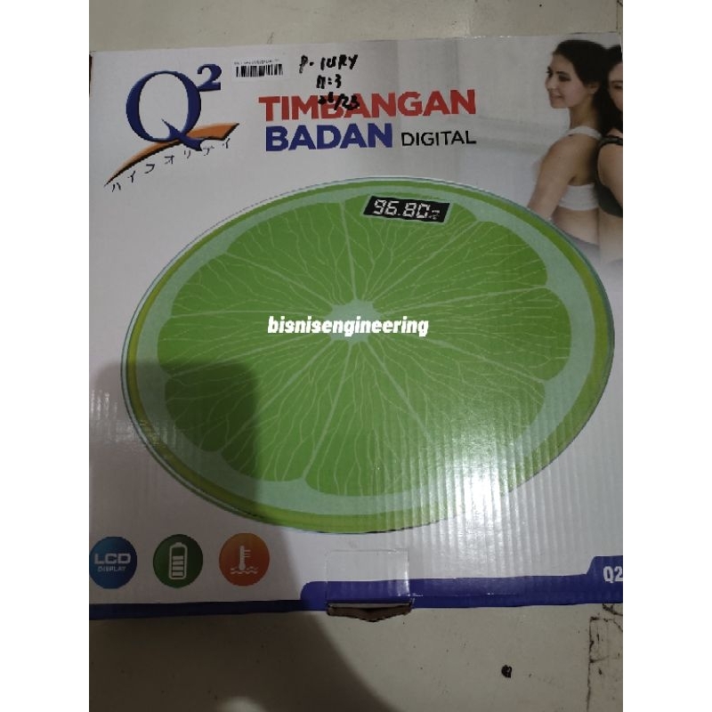 Timbangan Badan Digital Q2