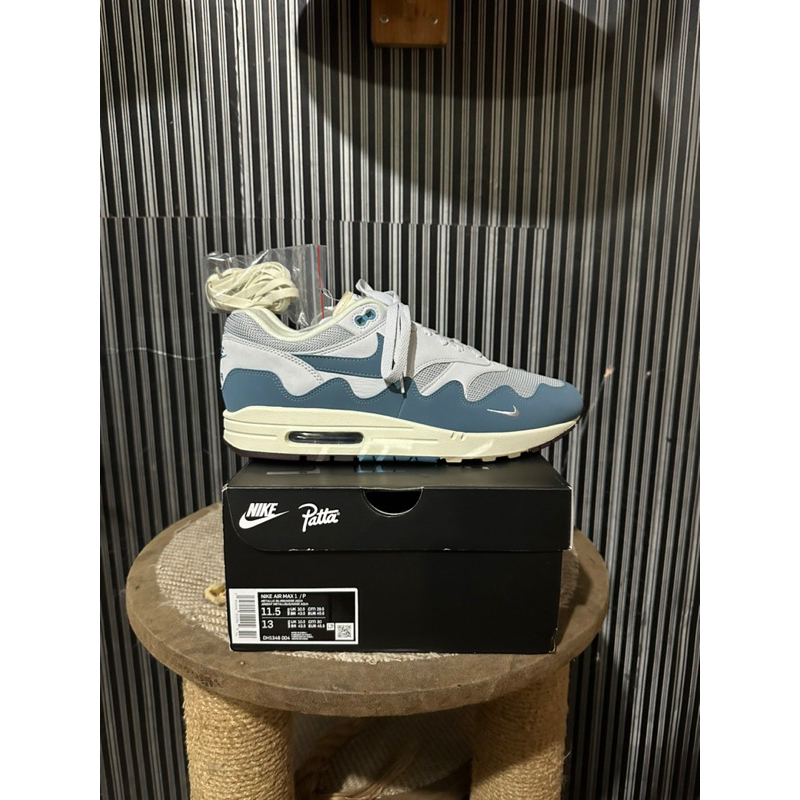 nike air max 1 patta waves noise aqua