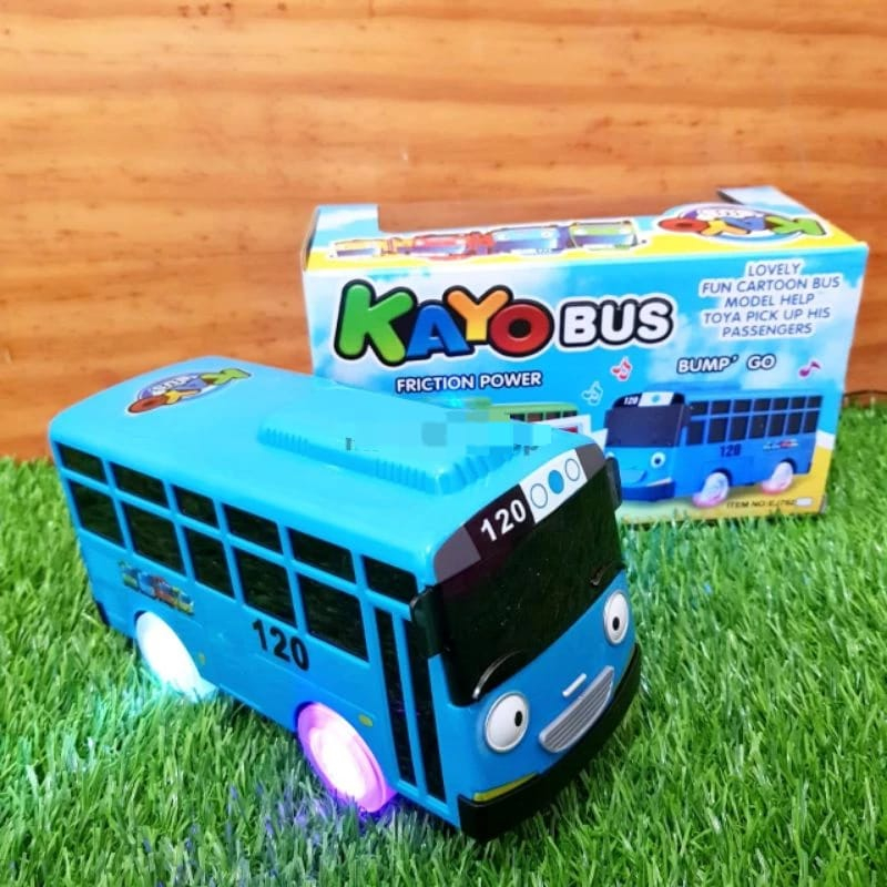 Mainan mobil Bus tayo Kayo mainan bus tayo the little bus musik dan lampu