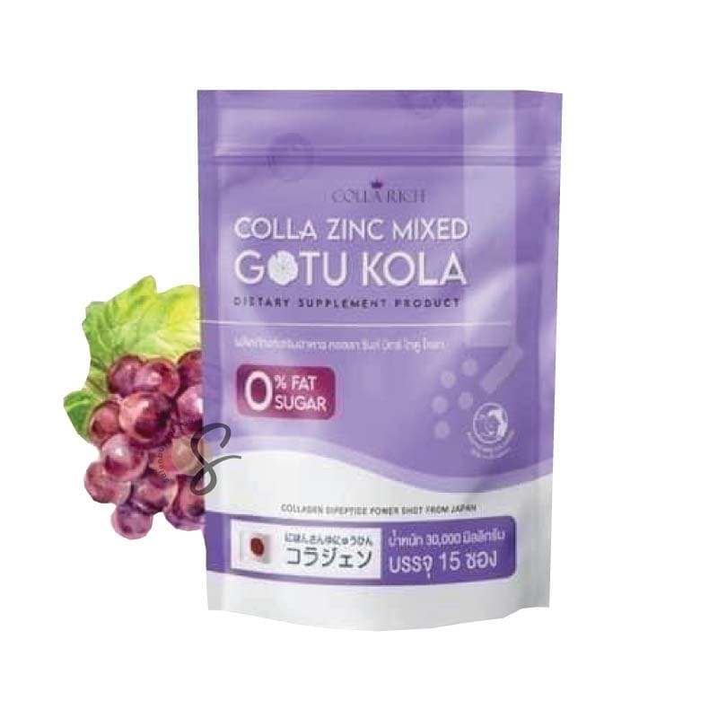 COLLA RICH COLLA ZINC MIXED GOTU KOLA - Dietary Supplement Product / Produk Suplemen Diet - COLLAGEN