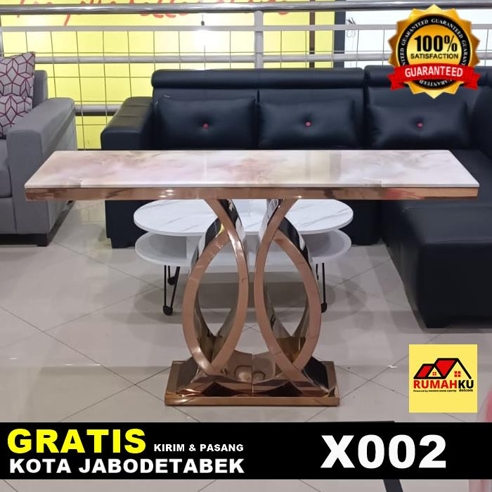 MEJA KONSUL MARMER - MEJA TV MARMER - MEJA PAJANGAN - X SERIES  - MAGGIO