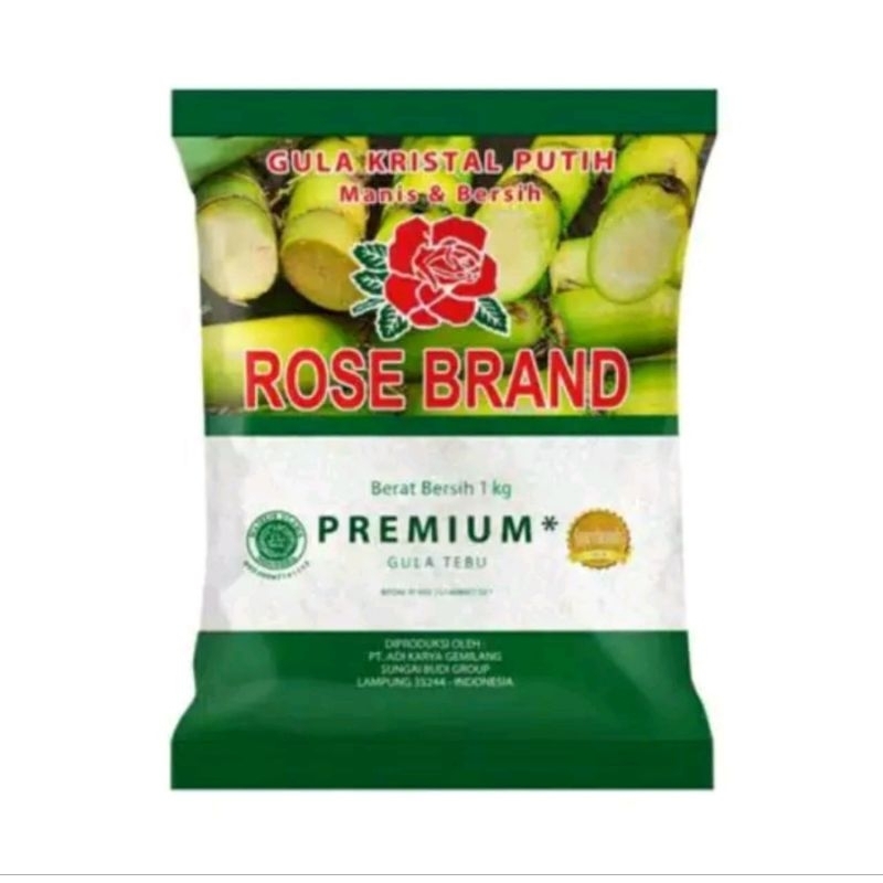 

Gula rosebrand hijau 1kg