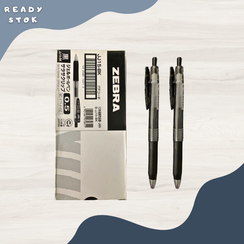 

BALL PEN SARASA ZEBRA BLACK B-JJ15 0.7 (PCS)