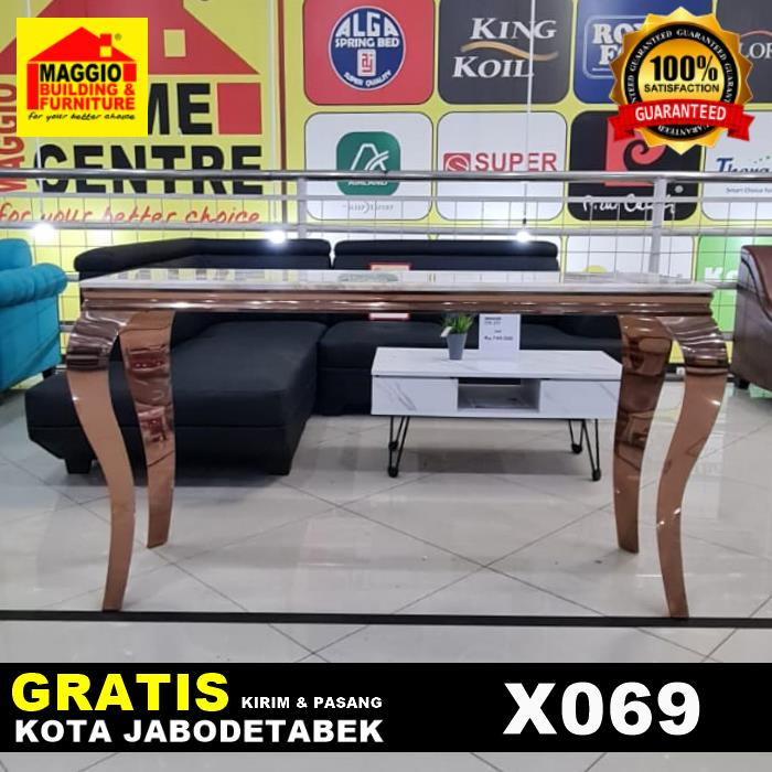 MEJA KONSUL MARMER - MEJA TV MARMER - MEJA PAJANGAN - X69 - MAGGIO
