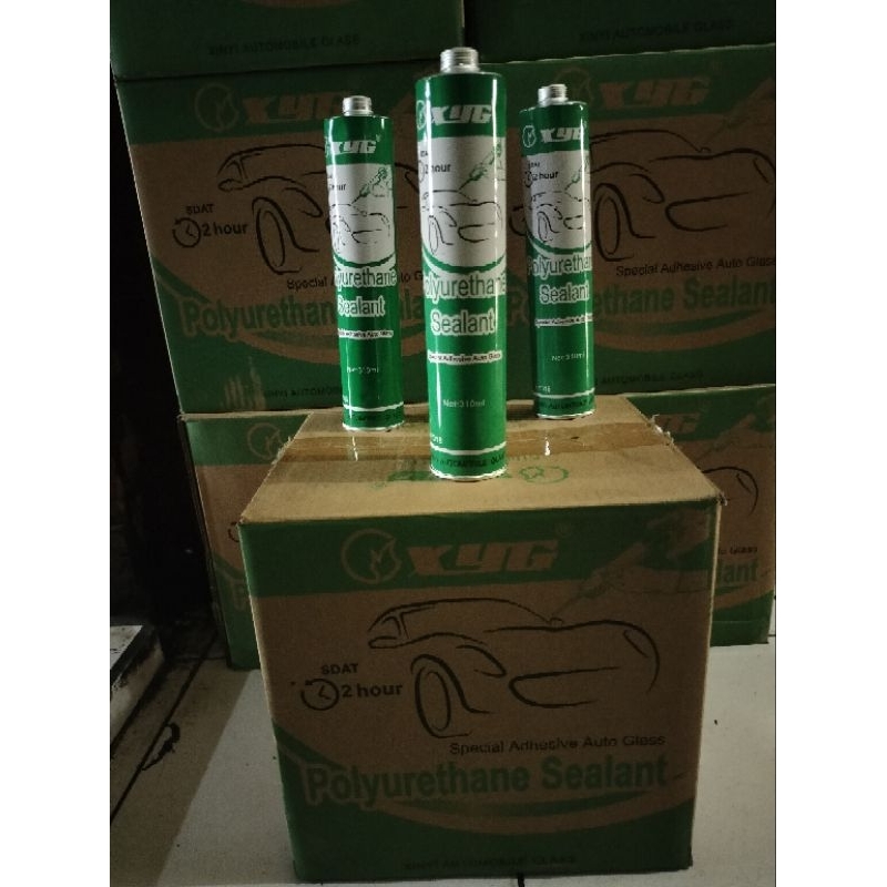 Sealant Kaca Mobil XYG Polyurethane Hitam 310ml