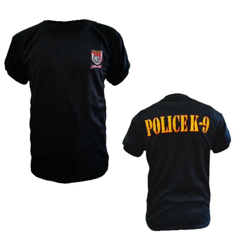BLA309 Kaos Police K-9/ Kaos dalaman polisi satwa / Kaos PDO Polisi Satwa