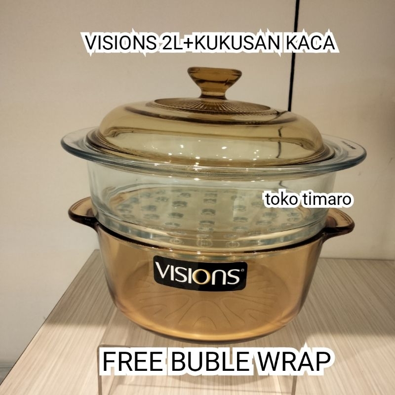 VISIONS PANCI KACA 2L+KUKUSAN KACA