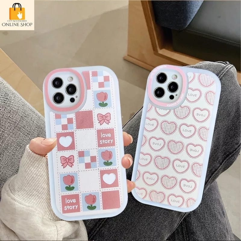 CC 06 CASE LOVE HEART FLOWER XIAOMI REDMI 9 9A 9T NOTE 8 NOTE 9 NOTE 9 PRO - CA