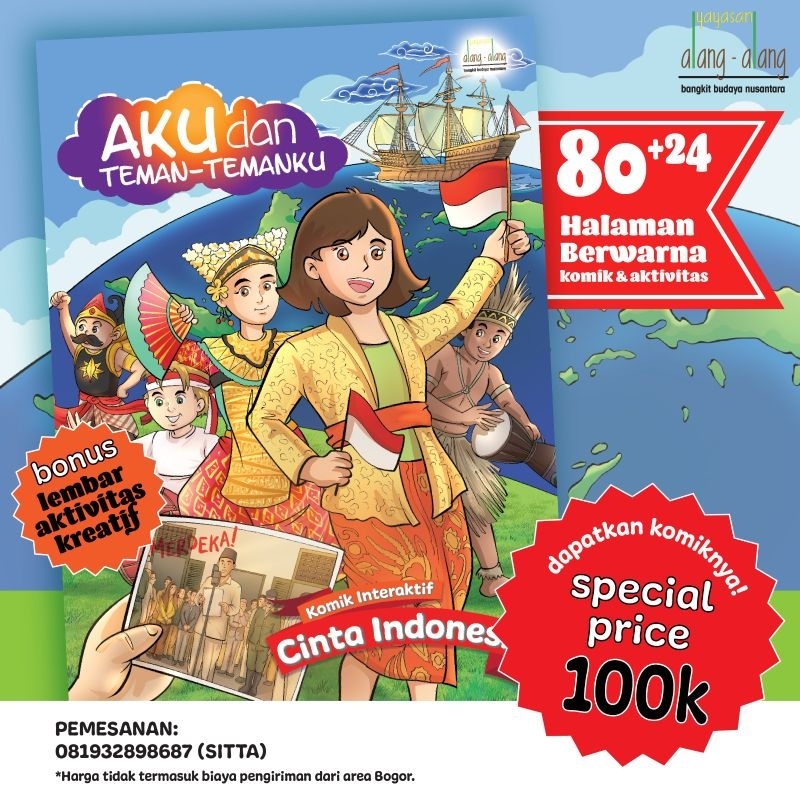 

komik edukasi Cinta Indonesia