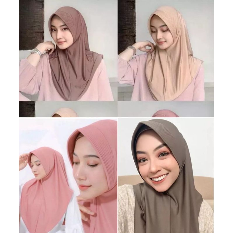Hamidah Hijab pet athem Grosir Bisa Untuk Jualan Lagi Hijab sport Hijab instan Krudung Polos Hijab j