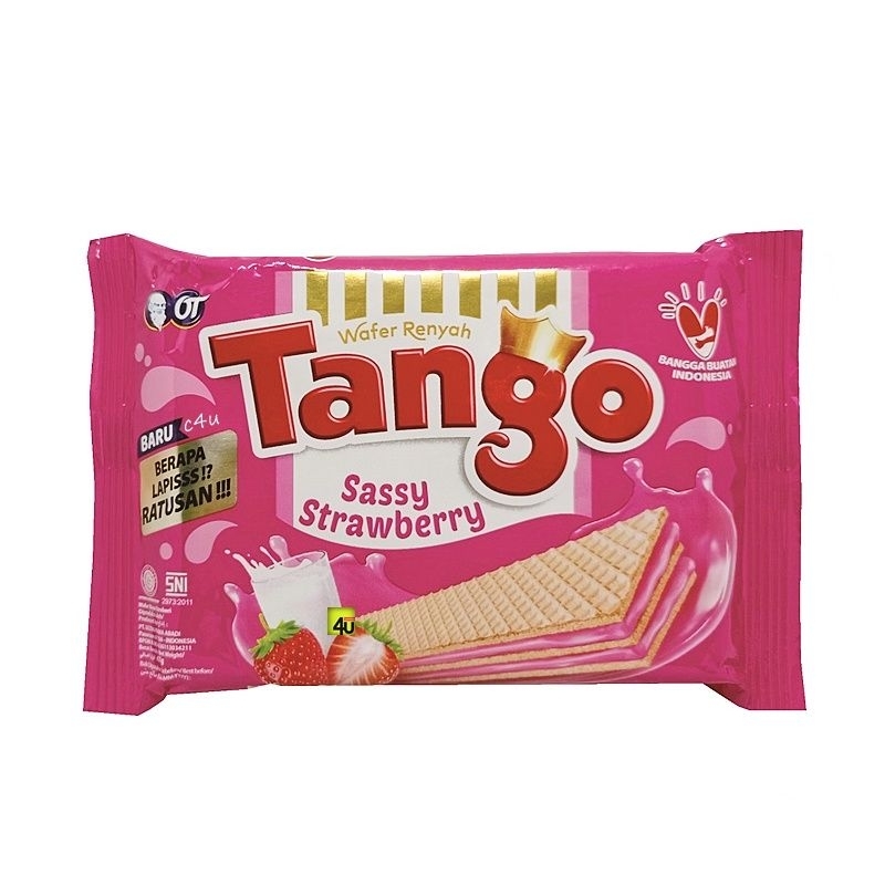 

tango wafer biskuit rasa strawberry 47 gr / Biskuit Wafer Tango Rasa Strawberry 47 gr