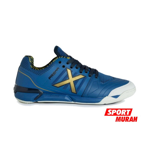 SEPATU FUTSAL MUNICH PRISMA 30 ROYAL/WHITE 116030