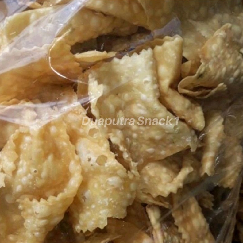 

Keripik Pangsit / Keripik Bawang Gurih Renyah 1Kg