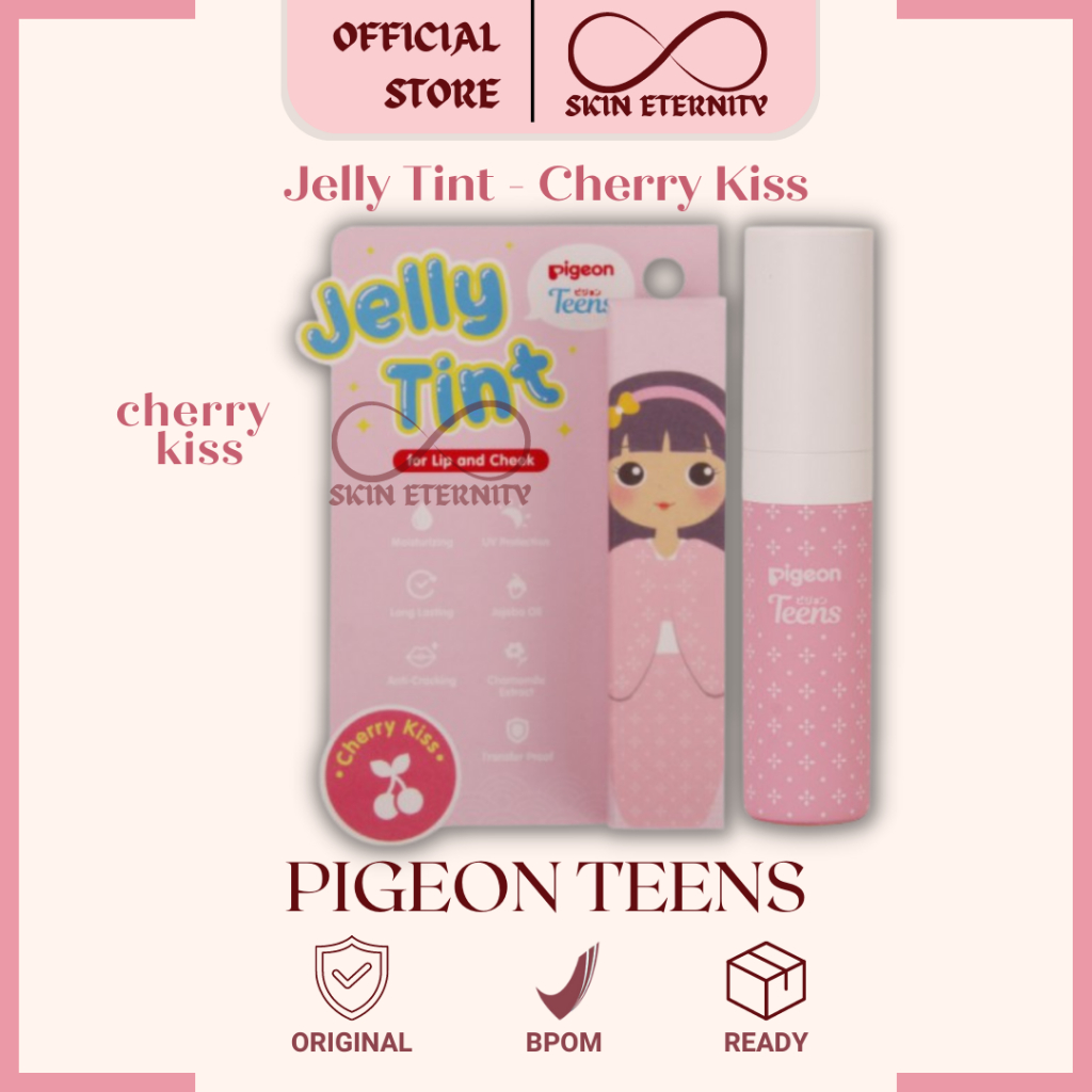 PIGEON TEENS Jelly Tint Naomi - Cherry Kiss - original bpom