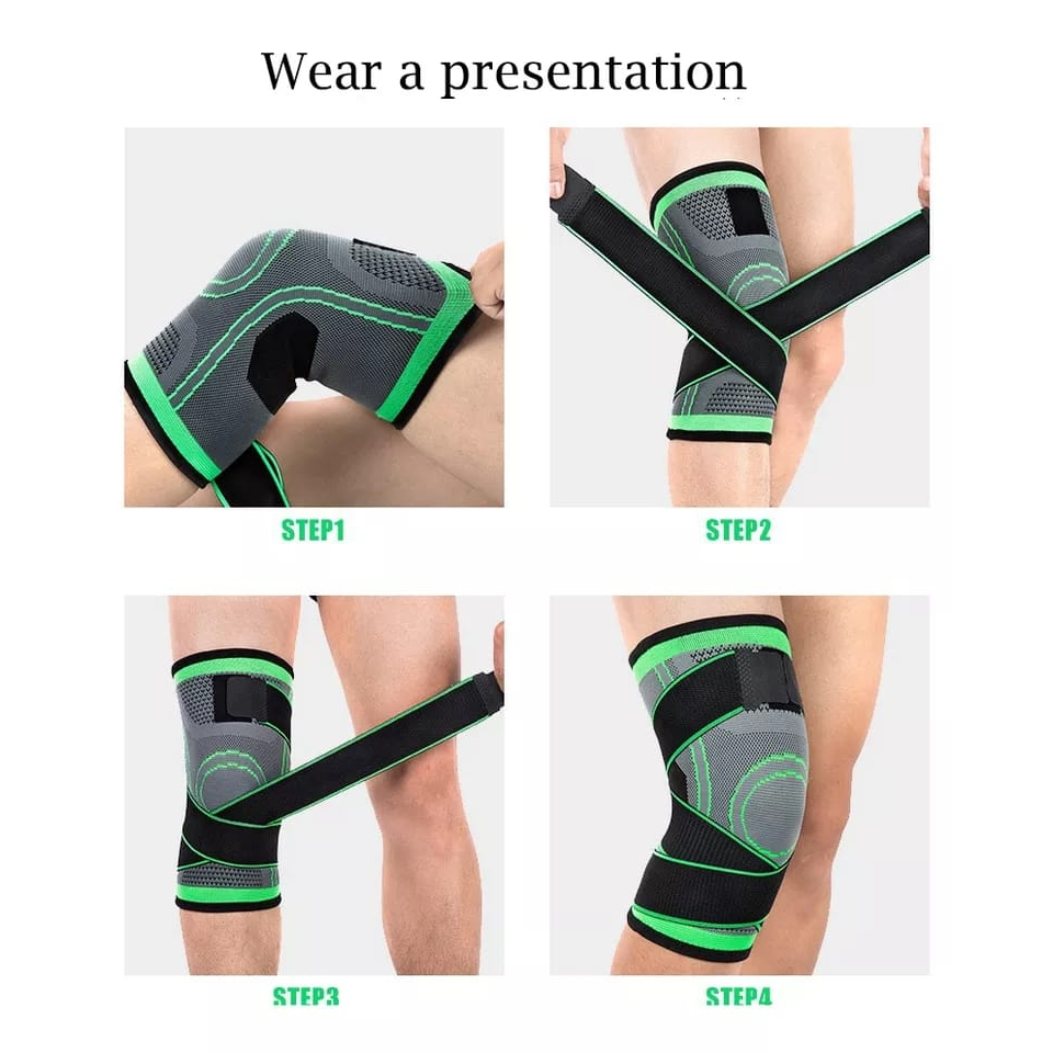 Deker Pelindung Lutut  Pengaman Lutut Knee Pad Elbow Support Olahraga  L,XL,XXL