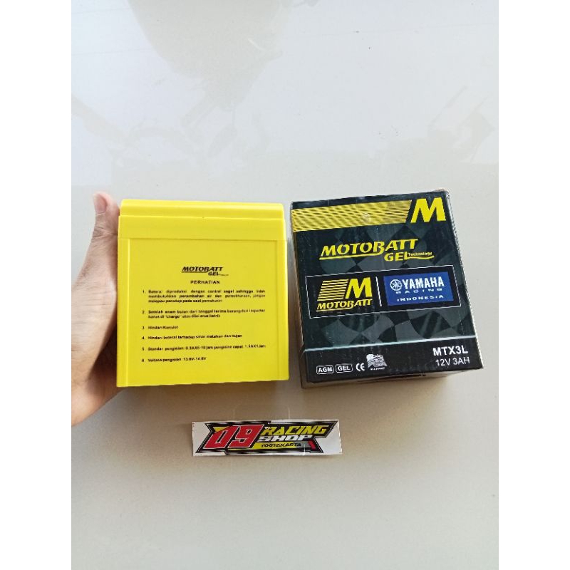 Aki Kering Accu MOTTOBAT RXK NINJA RR