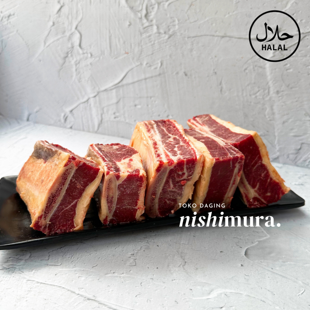 

Iga Sapi Tulang Beef Short Ribs 1kg Daging Fresh Frozen Halal 500gr Bakar Konro Australia Australi Beff Bone In Beefrib Nishimura NishimuraShop