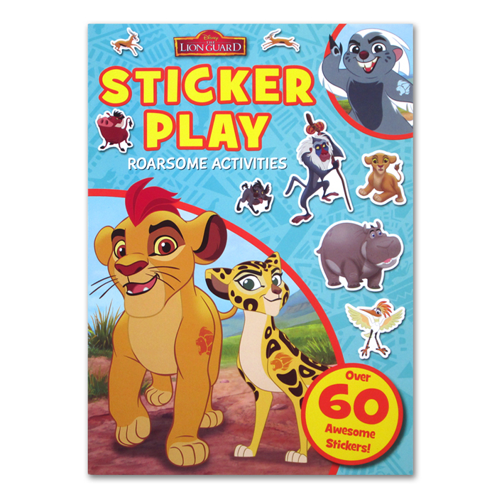 [Autumn] Disney The Lion Guard Sticker Play Roarsome Activities (Over 60 Awesome Stickers)