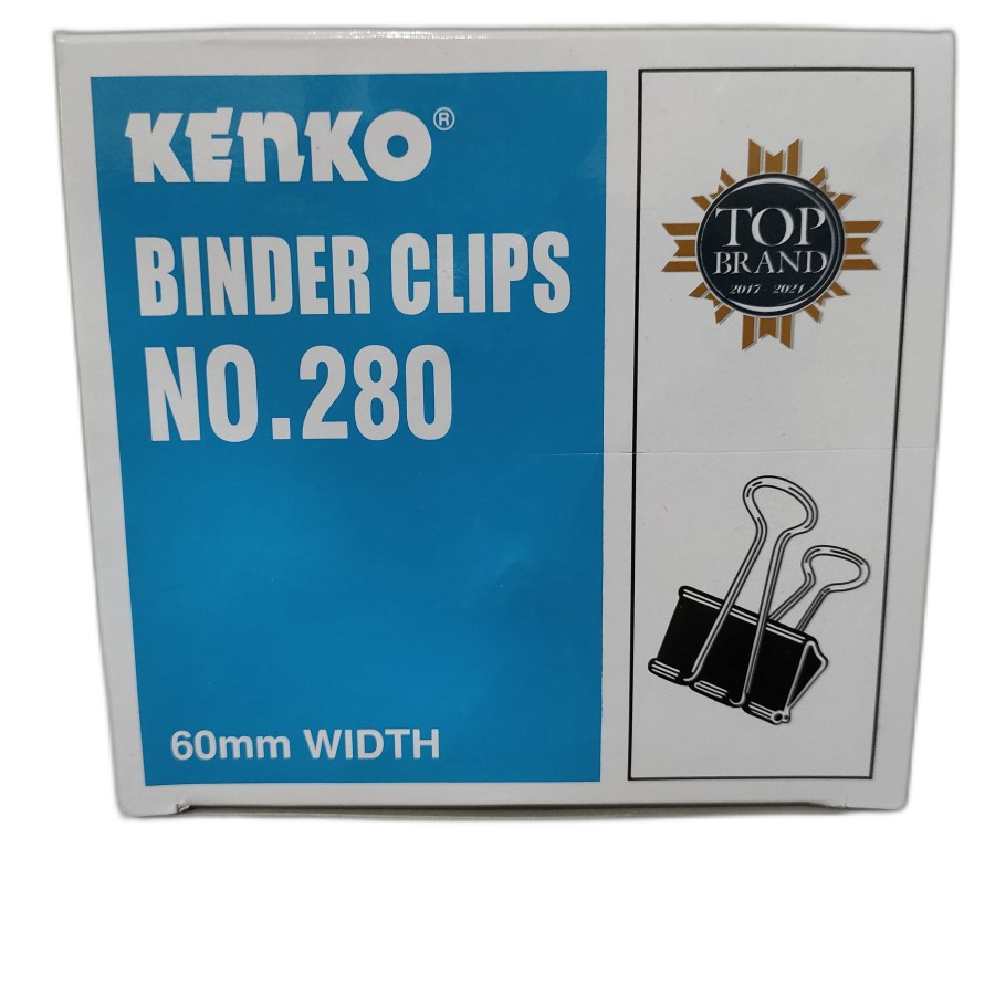 

Binder Clips no 280 Kenko Binder klip merek Kenko Isi 6 buah