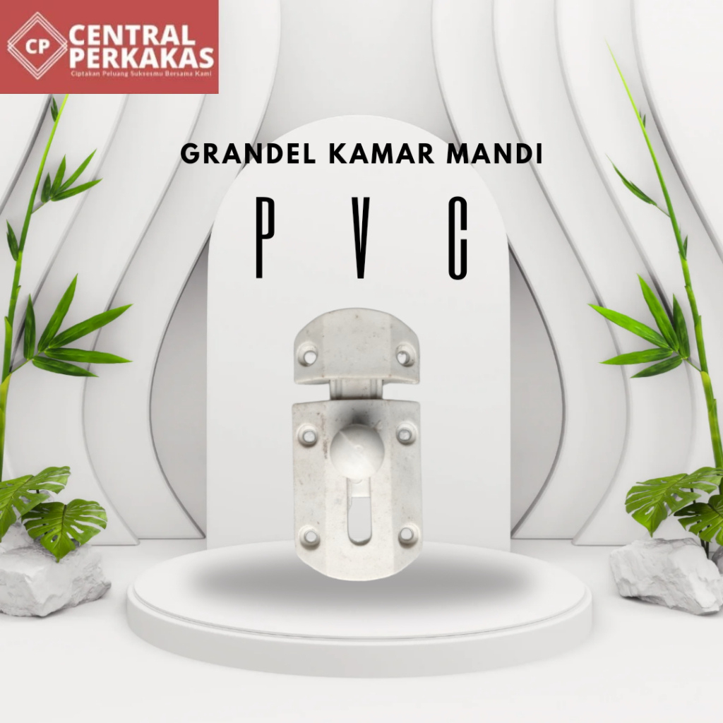 GRANDEL PVC / KUNCI PINTU KAMAR MANDI / SENGKOLETAN KAMAR MANDI