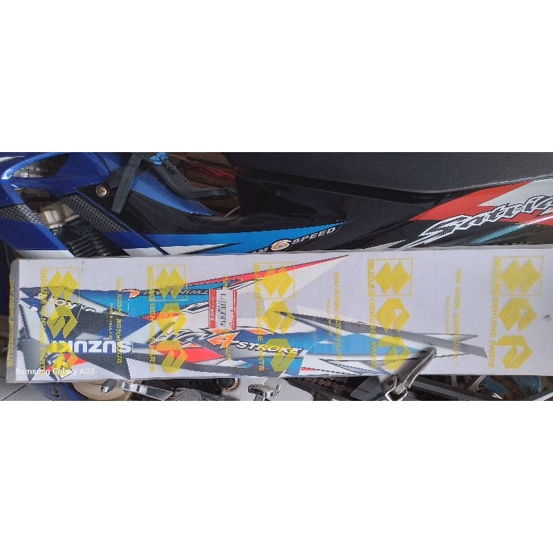 Original Striping Satria Fu 2004-2006 CBU Thailand
