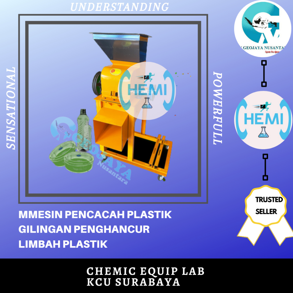 MESIN PENCACAH PLASTIK GILINGAN PENGHANCUR LIMBAH PLASTIK