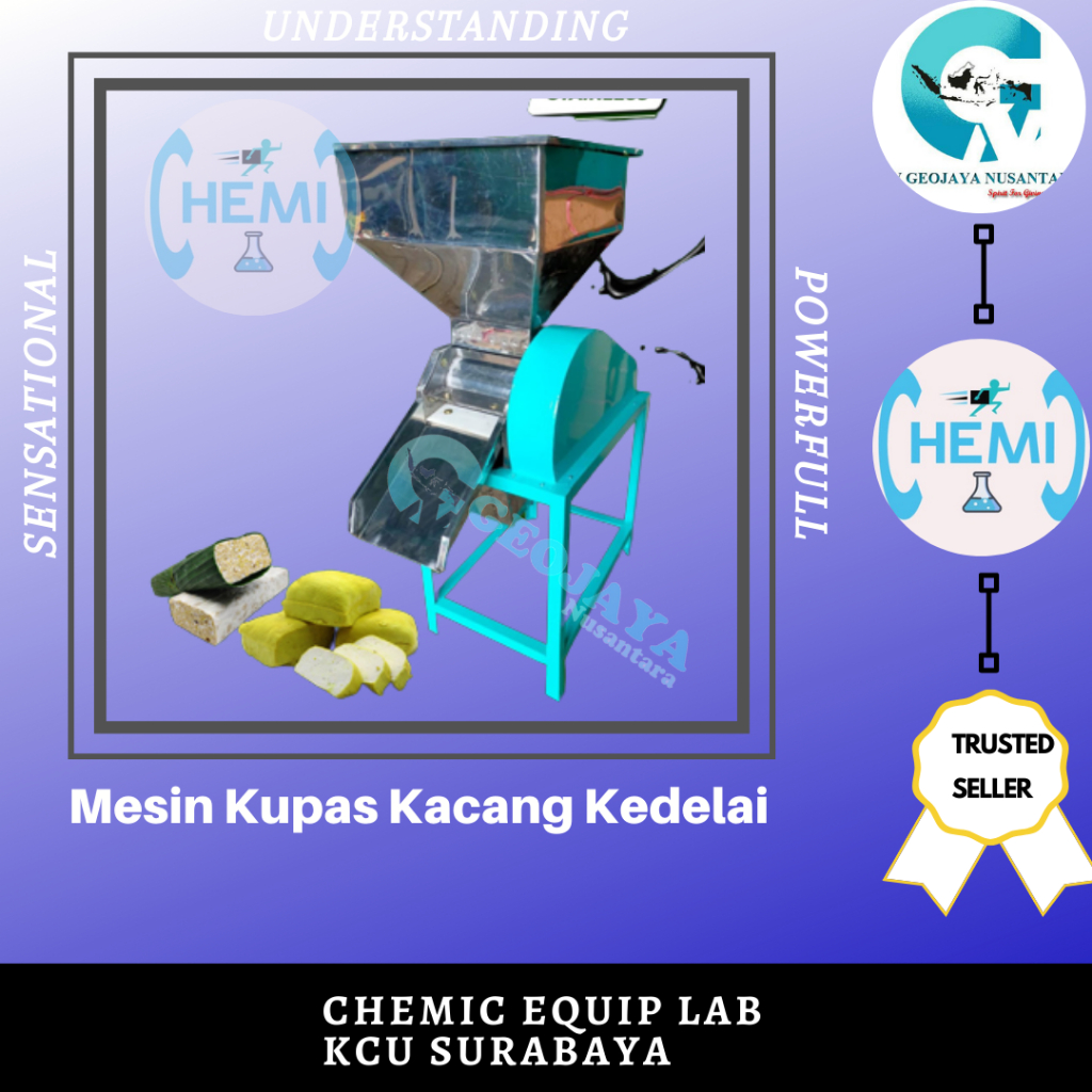 MESIN KUPAS KACANG KEDELAI