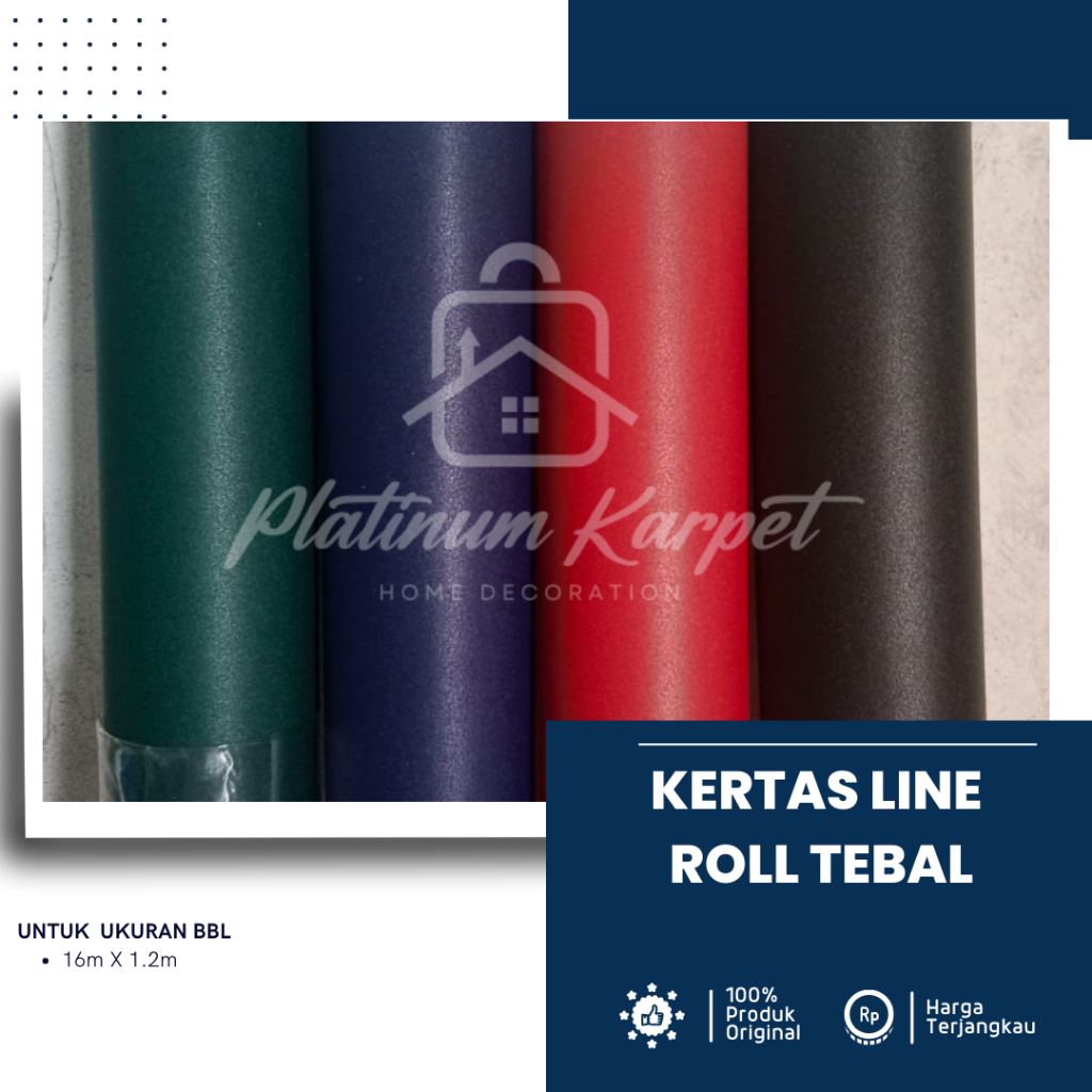 

BBL Murah Kertas Linen Roll Ukuran 120Cm X 16 Meter