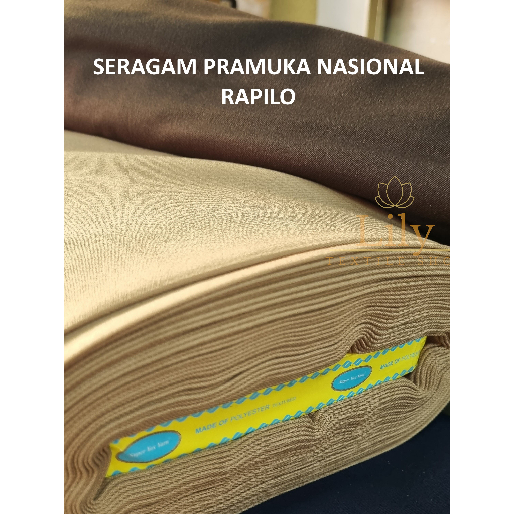 KAIN SERAGAM PRAMUKA NASIONAL Rapilo Rapillo