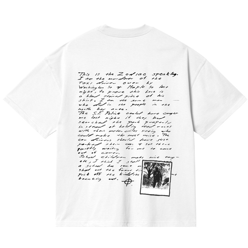 Abigail Clothing - '' LEIGH WHITE '' - Oversized Shortsleeve T-Shirt Original Kaos