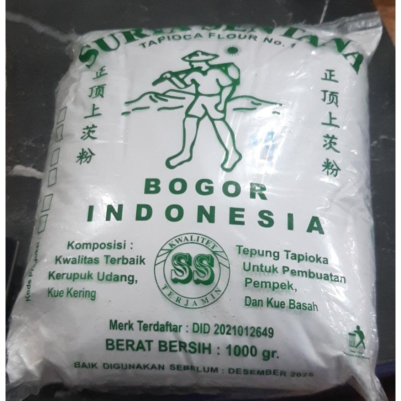 

Tepung Sagu Tani / Tapioca Cap Surya Sentana 1kg