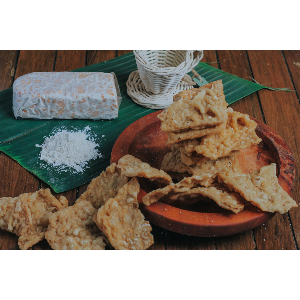 

kripik tempe goreng asin gurih renyah khas Bandung 250 gram Terlaris