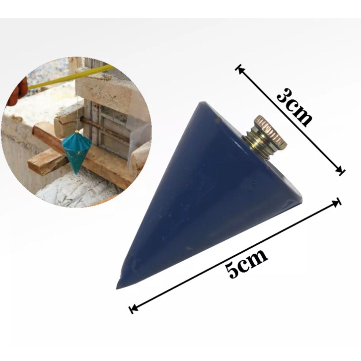 LOT TIMBANGAN TUKANG KERUCUT/BANDUL TUKANG TIMBANGAN/LOT KERUCUT  ALAT UKUR PLUMB//BANDUL/ LOT TUKAN