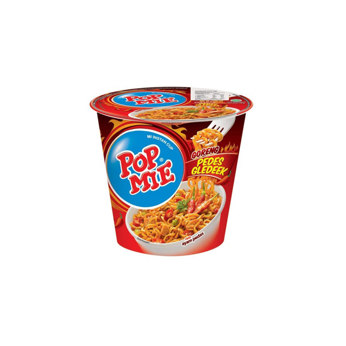 

Pop mie pedas gledek 75gr