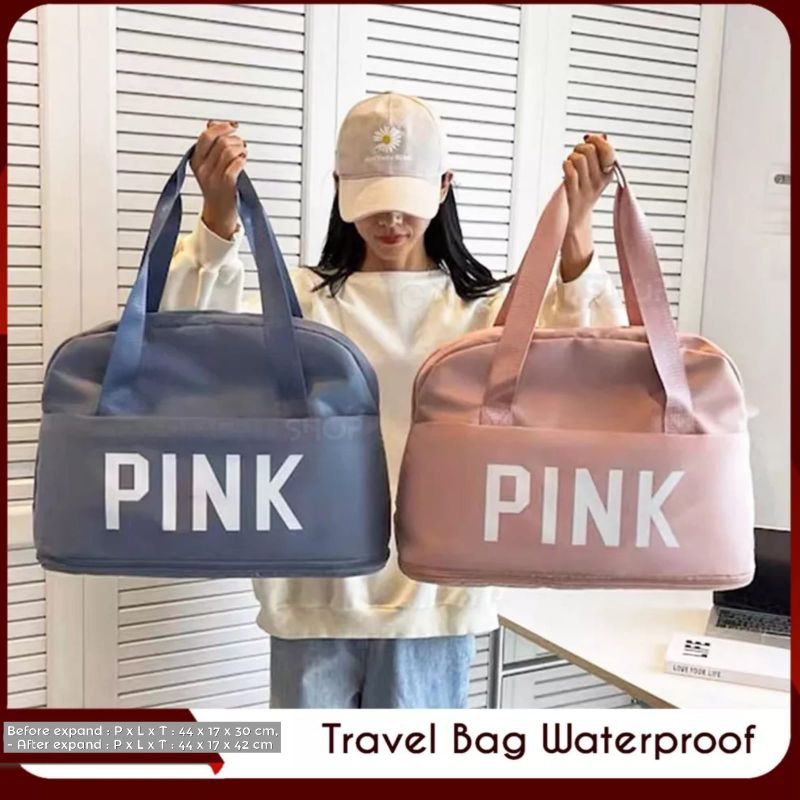 TAS TRAVEL PINKO/TAS TRAVEL WANITA IMPORT