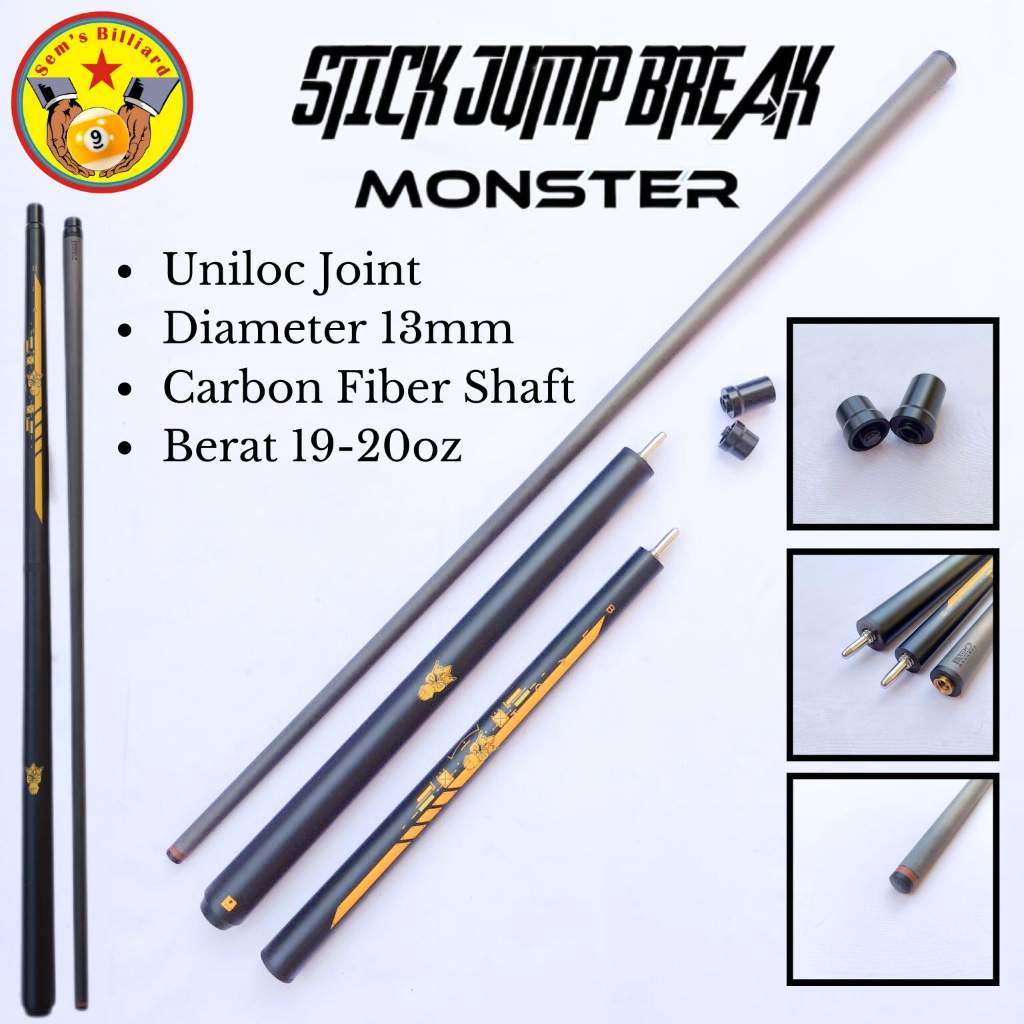 Jumpbreak Carbon Monster Breaker - Stick Jumpbreak - Stick Billiard