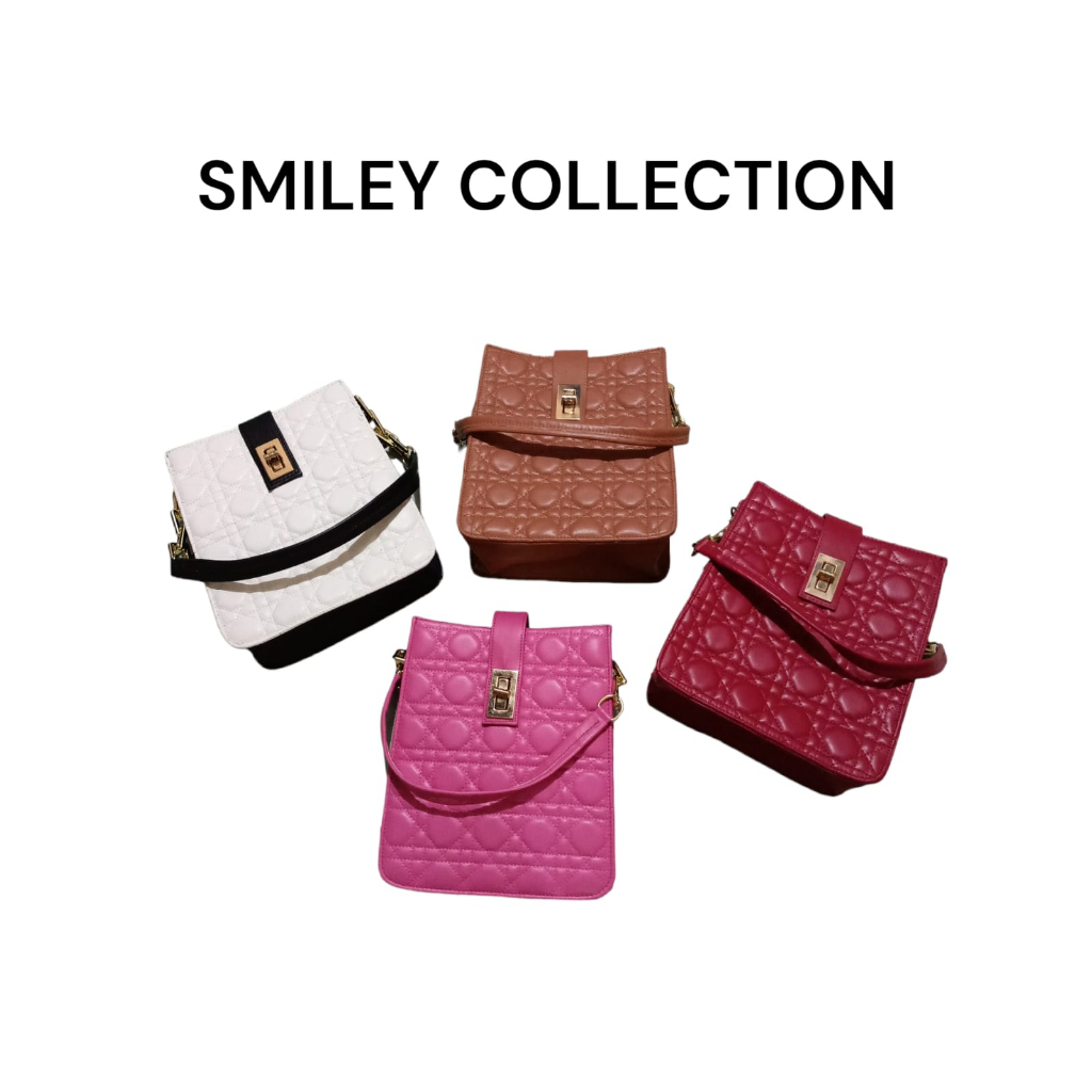 ANOMIA SLING BAG WANITA KEKINIAN TERBARU TERMURAH SMILEY COLLECTION