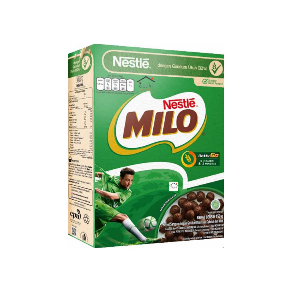 

Nestle Sereal Milo Bentuk Bola Rasa Coklat Gandum Utuh