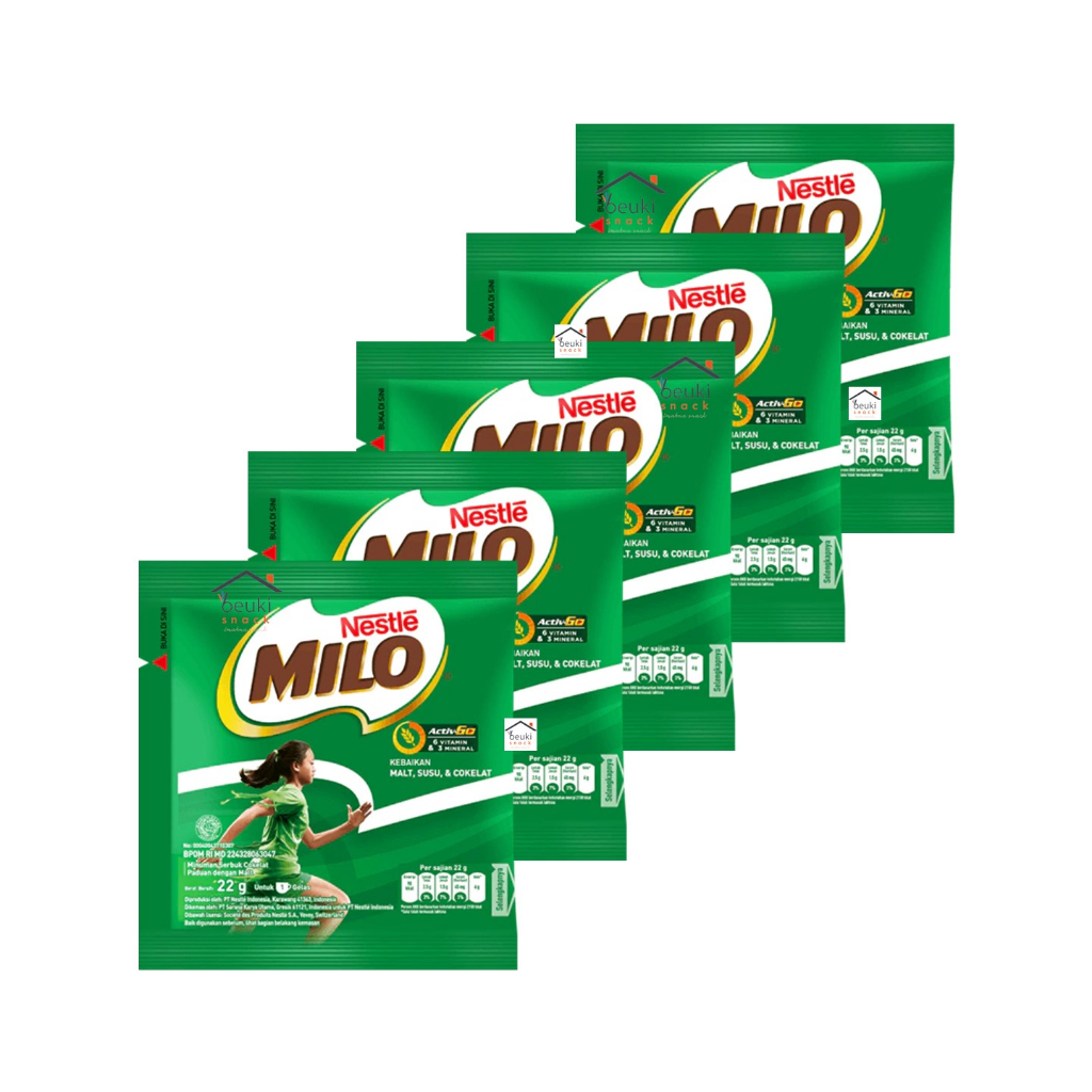 

5PCS Nestle Milo Activ-Go Minuman Bubuk Susu Coklat