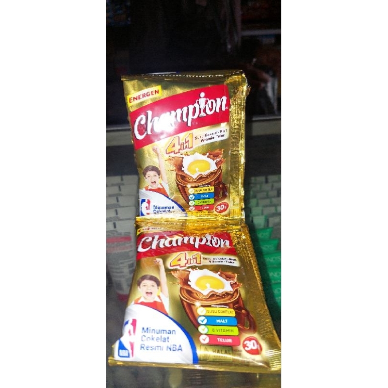 

Champion 4 in 1 sachet