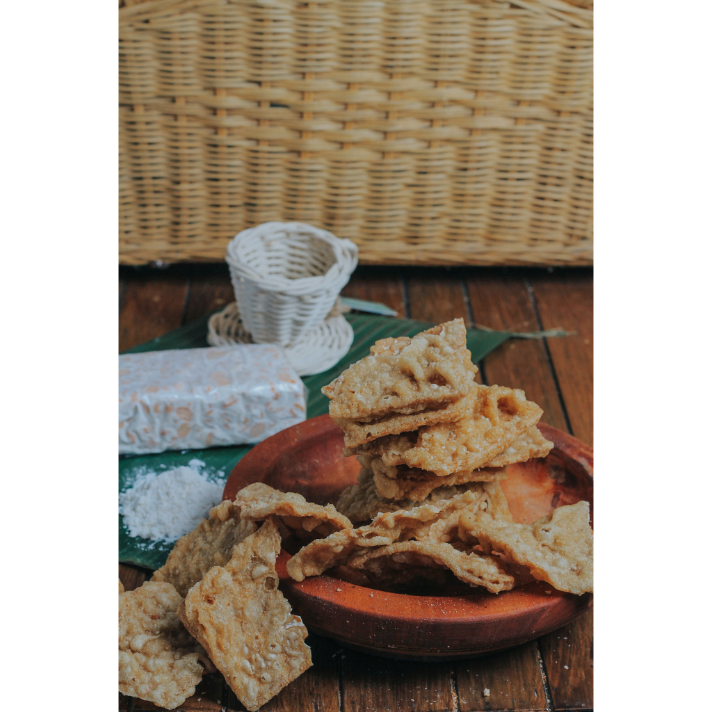 

kripik tempe gurih asin Krispy khas Bandung 1kg terlaris