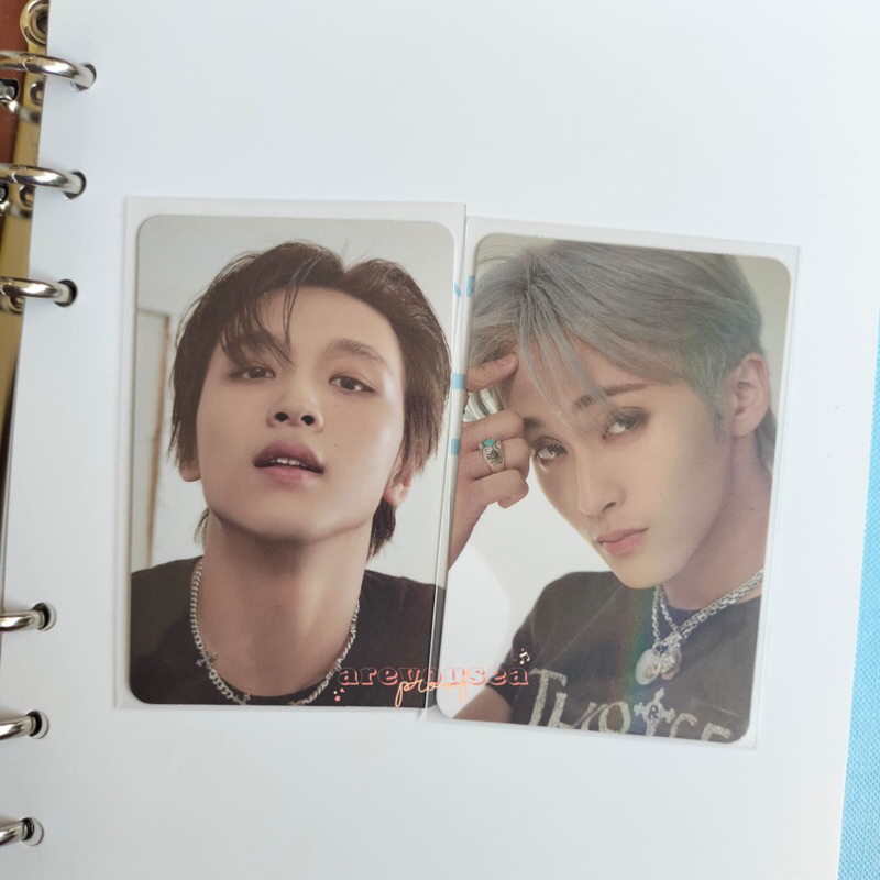 [BOOKED] WTS PC PHOTOCARD MARK HAECHAN HOTTRACKS AYYO BFE A VER KACAMATA 2 BADDIES ISTJ NEOZONE CAND