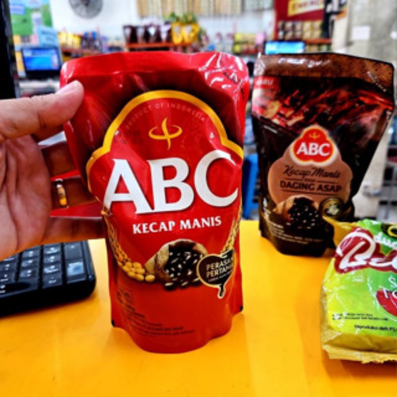 

KECAP MANIS ABC(105g)•KECAP MANIS BANGO (65ML) KEMASAN POUCH