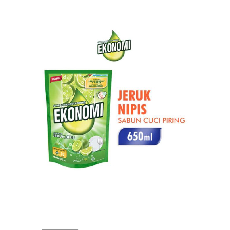 sabun cuci Ekonomi/Cairan pencuci piring Ekonomi 650ml/sabun cuci piring cair ekonomi 650ml /Ekonomi