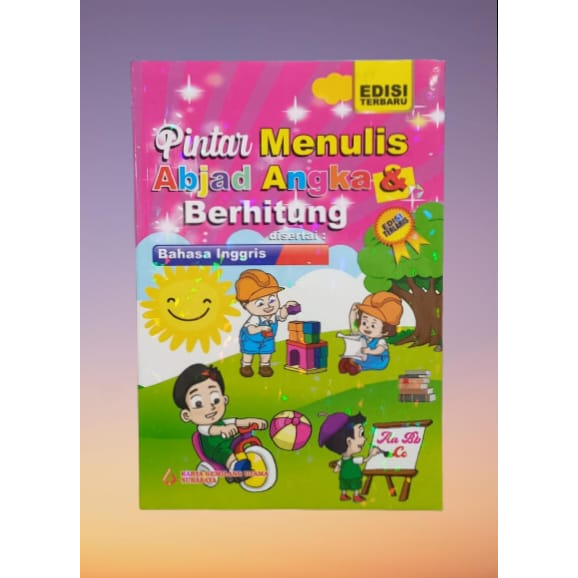Buku pintar menulis abjad angka dan berhitung anak