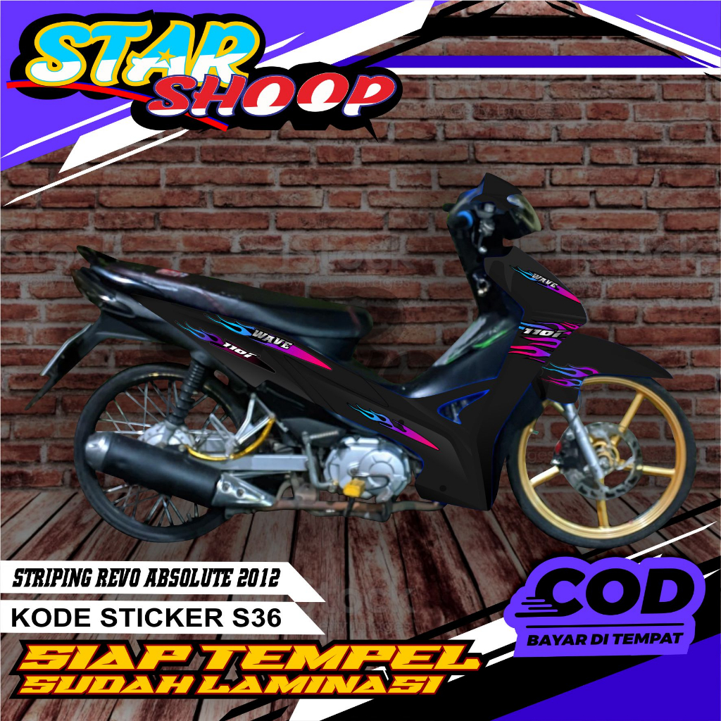 STRIPING API REVO ABSOLUTE 2012