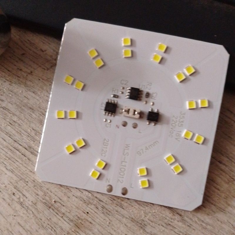 PCB lampu 20 watt Alumunium